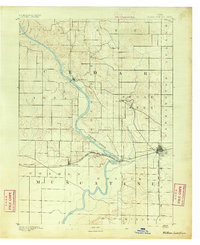 Wilton Junction 1891 topographic map thumbnail
