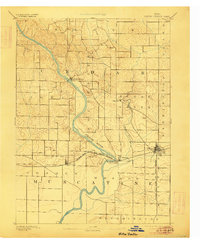 Wilton Junction 1891 topographic map thumbnail