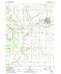 Wilton 1991 topographic map thumbnail