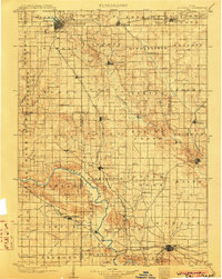 Winthrop 1903 topographic map thumbnail