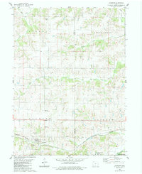 Woodburn 1983 topographic map thumbnail