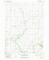 Yetter 1980 topographic map thumbnail