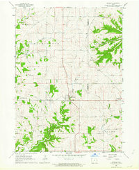 Zwingle 1962 topographic map thumbnail