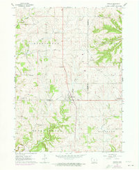 Zwingle 1962 topographic map thumbnail