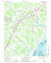 Accomac 1968 topographic map thumbnail