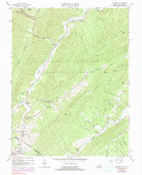 Allegany topographic map thumbnail
