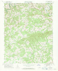 Alum Ridge 1968 topographic map thumbnail