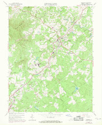 Amherst 1963 topographic map thumbnail