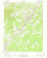 Amherst 1963 topographic map thumbnail