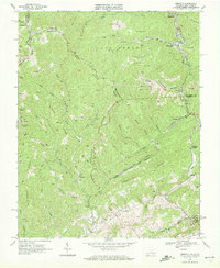 Amonate 1968 topographic map thumbnail