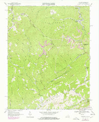 Amonate 1968 topographic map thumbnail