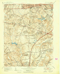 Annandale 1951 topographic map thumbnail