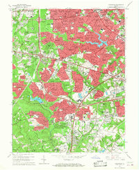Annandale 1965 topographic map thumbnail