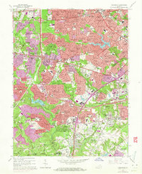 Annandale 1965 topographic map thumbnail