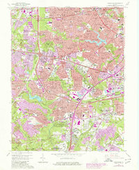 Annandale 1965 topographic map thumbnail