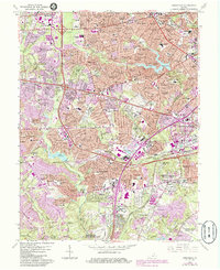 Annandale 1965 topographic map thumbnail