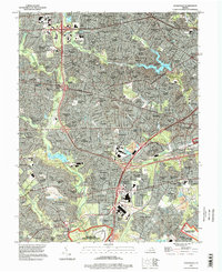 Annandale 1994 topographic map thumbnail