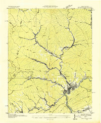 Appalachia 1935 topographic map thumbnail