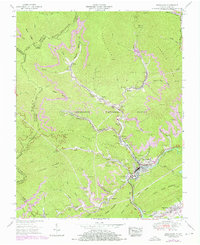 Appalachia 1955 topographic map thumbnail