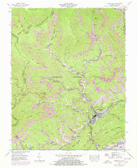 Appalachia 1955 topographic map thumbnail