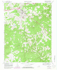 Appomattox 1968 topographic map thumbnail