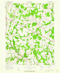 Arcola 1943 topographic map preview