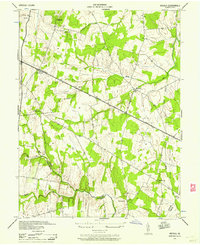Arcola 1943 topographic map thumbnail