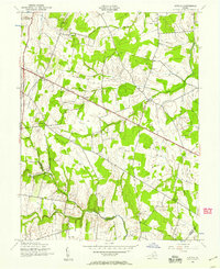 Arcola 1943 topographic map preview