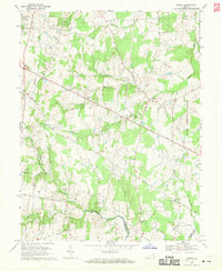 Arcola 1968 topographic map thumbnail