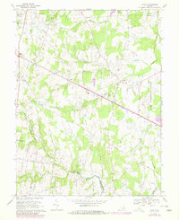 Arcola 1968 topographic map preview