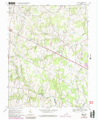 Arcola 1968 topographic map preview