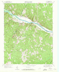 Arvonia 1968 topographic map thumbnail