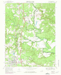 Ashland 1969 topographic map thumbnail