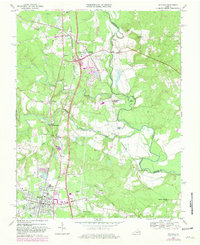 Ashland 1969 topographic map thumbnail