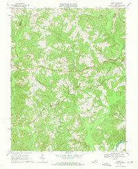 Aspen 1968 topographic map thumbnail