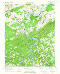 Austinville 1965 topographic map thumbnail