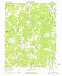 Ballsville 1968 topographic map thumbnail