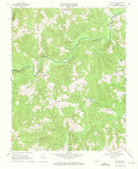 Ballsville 1968 topographic map thumbnail
