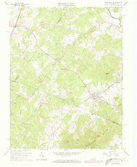 Barboursville 1964 topographic map thumbnail