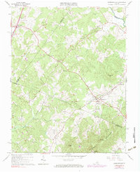 Barboursville 1964 topographic map thumbnail