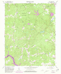 Beach 1963 topographic map preview