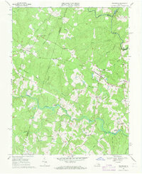 Beaverdam 1969 topographic map preview