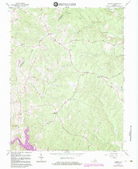 Belmont 1966 topographic map thumbnail