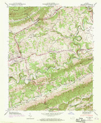 Ben Hur 1947 topographic map preview