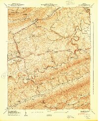 Ben Hur 1949 topographic map thumbnail