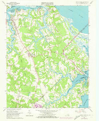 Benns Church 1965 topographic map preview