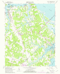 Benns Church 1965 topographic map preview