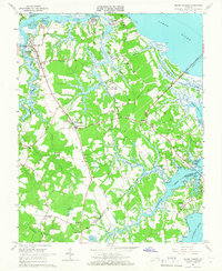Benns Church 1965 topographic map preview