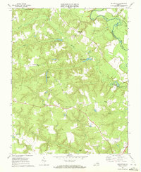Beulahville 1968 topographic map thumbnail