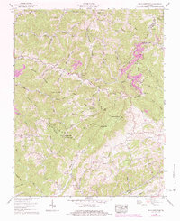 Big A Mountain 1958 topographic map thumbnail